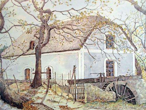 Eric Judd - Water mill at Elim - Magnificent limited edition print! Bid now!