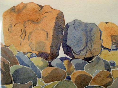 Gerda von Maltitz - Landscape rocks - Invest now, low price!!