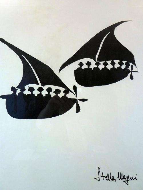 Stella Magni - Signed Litho print - A beautiful piece of art! Bid now!! Giveaway price!!