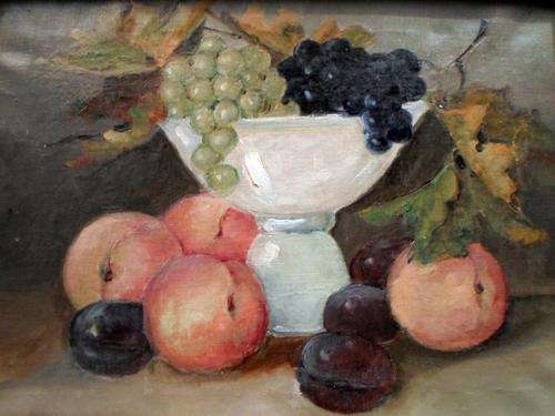 R Romagnoli - Still life fruit