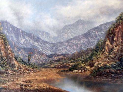 Louise Repsold - Landscape -A stunner! Magnificent art at a low price, bid now!! Free courier!