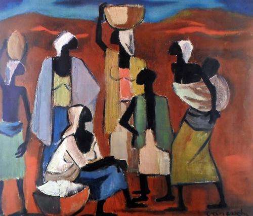 Maurice van Essche - Abstract figures