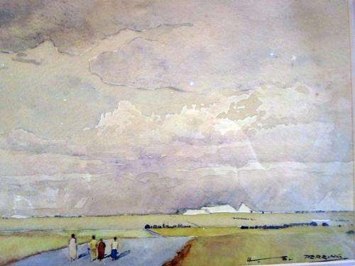 HE Perring - Landscape - A delightful painting! Low price!! Bid now!