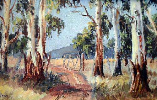 Von Monee - Bluegum trees - A stunning little treasure!! Bid now!