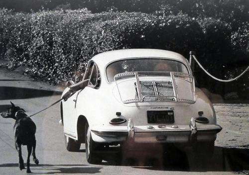 Porsche - A framed photo and print