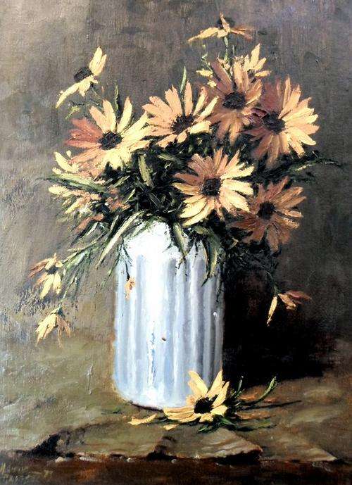 Hennie Griesel - Investment art at its very finest!! A signature piece! Bid now!