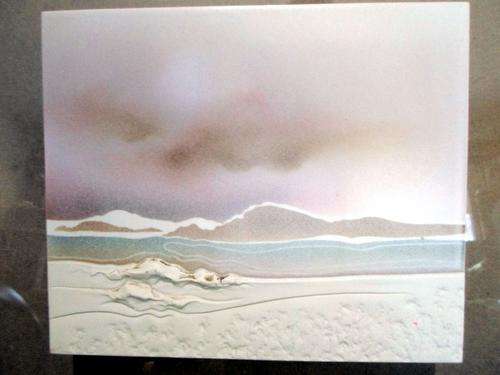 Barry Dibb - Hand painted & glazed tiles - A magnificent pair of treasures! Bid now!