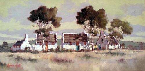 Malcolm Smith - Farmscene - A beautiful painting! - Bid now!!