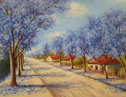 Norah Allen - Jacaranda street - A little treasure!! Bid now