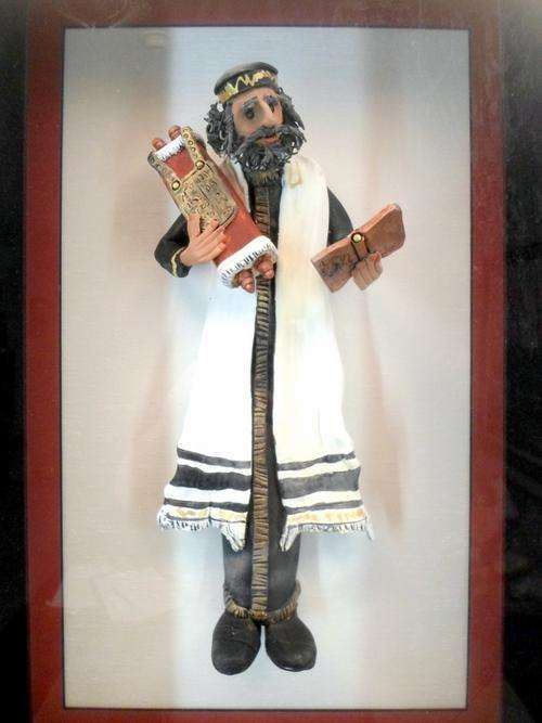 Religious figurine - Box framed