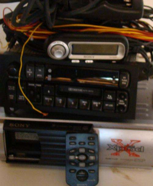 Jeep cherioakie radio with sony cd shuttle