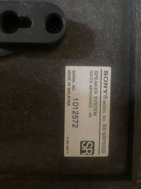 Sony muteki surround speakers