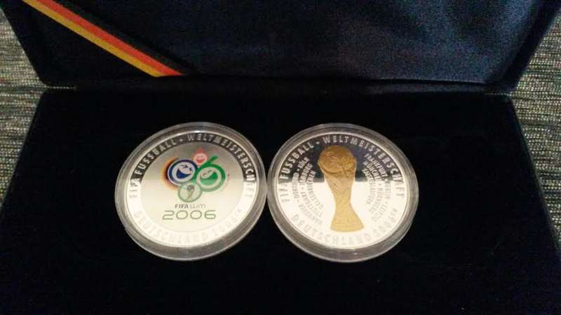 FIFA 2006 Silver proof coin set