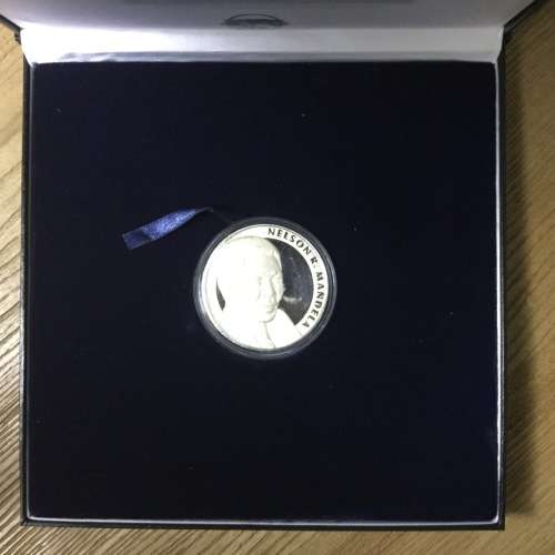1994 Mandela FNB 5oz silver medallion