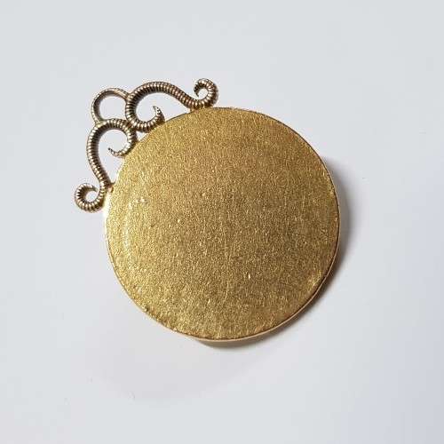 Boer War Kaalpond without rim pendant