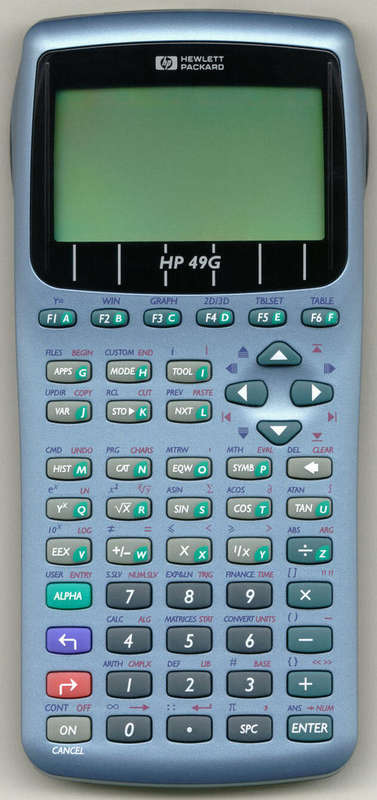 HP 49G - Calculator