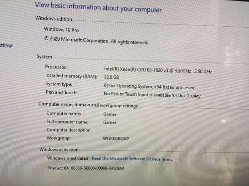 HP Z440 Desktop
