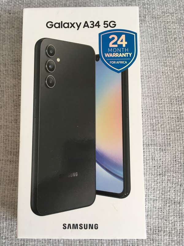Black Samsung Galaxy A34 5G Dual Sim 128Gb