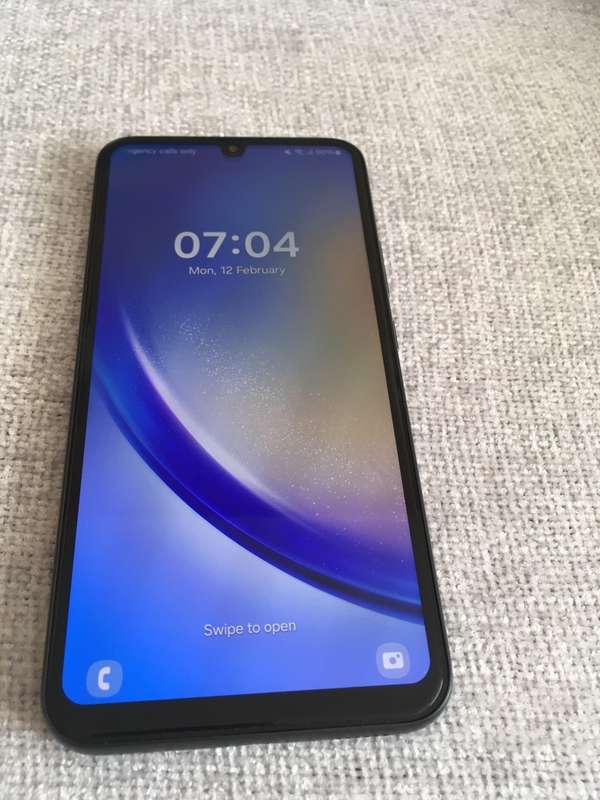 Black Samsung Galaxy A34 5G Dual Sim 128Gb