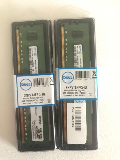 *NEW*Dell 4GB DDR3 Desktop Ram - 2Rx8 PC3 12800U Replacement Module