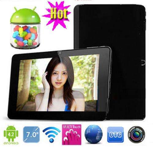 *NEW MODEL* 7 Inch HD Tablet pc, 8GB, Android 4.4  **FREE Keyboard, Stand + Pouch + Screen Guard**