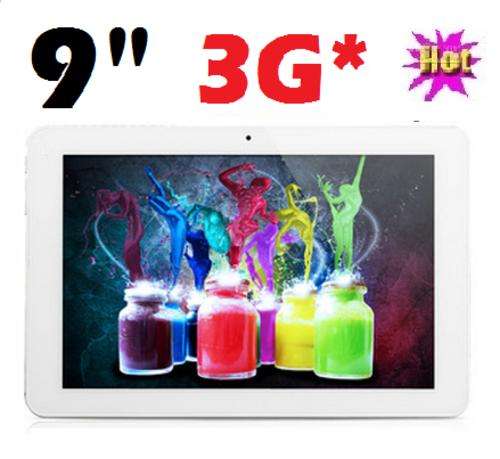 *HIGH SPEED* 9 inch 3G Phone Call Tablet pc, 8GB, HD, Bluetooth, 2 Cameras *FREE ACCESSORIES*