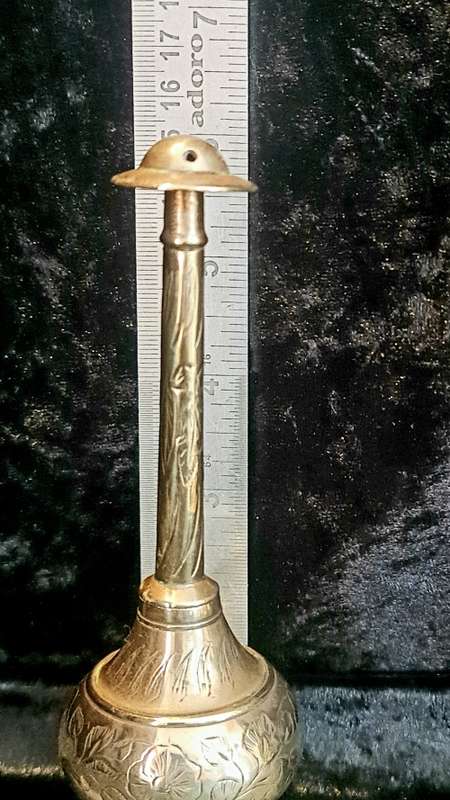 Exotic Indian decor - Antique Perfume Bottle - Rose Water Sprinkler Bottle 