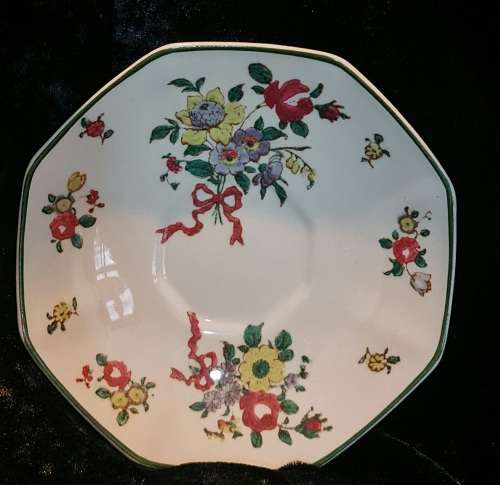 Vintage Royal Doulton Old Leeds Spray Trio