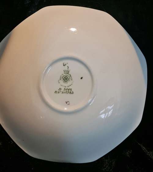 Vintage Royal Doulton Old Leeds Spray Trio