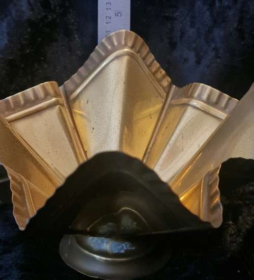 Brass basket.