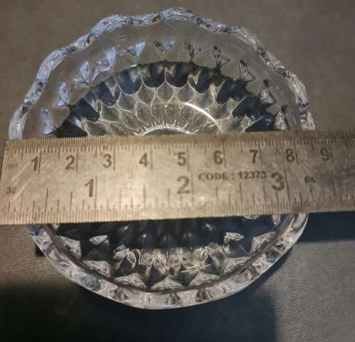  Sea Shell Butter or Caviar Dish with glass insert and spreader