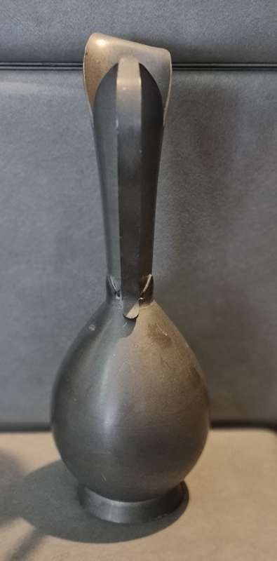 Vintage Norway Pewter Pitcher Haugrud Stamped