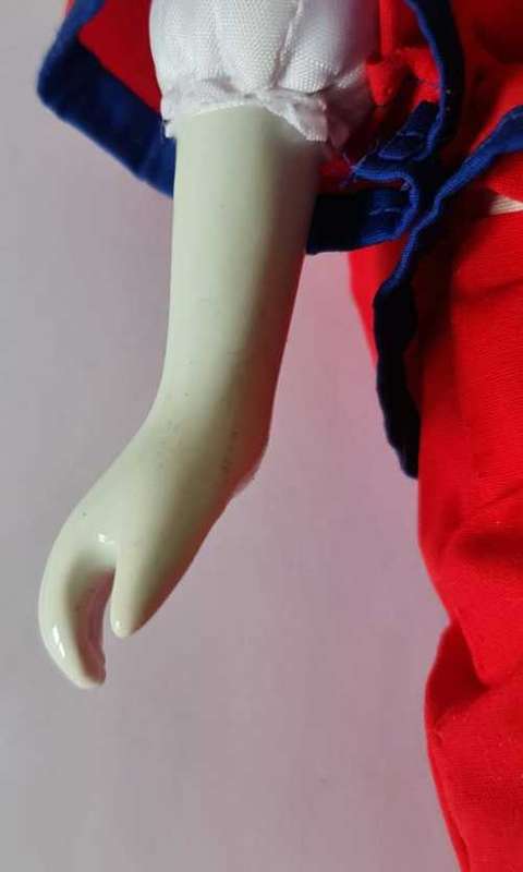 Vintage Japanese porcelain boy doll