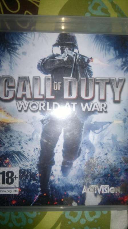 Call of duty world at war ps3 game