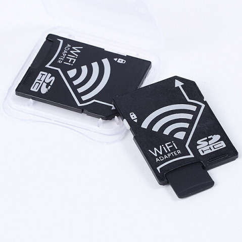 WiFi Wireless SD Card Adapter for iOS Android Smartphone Tablet For Sony Canon Nikon Cameras