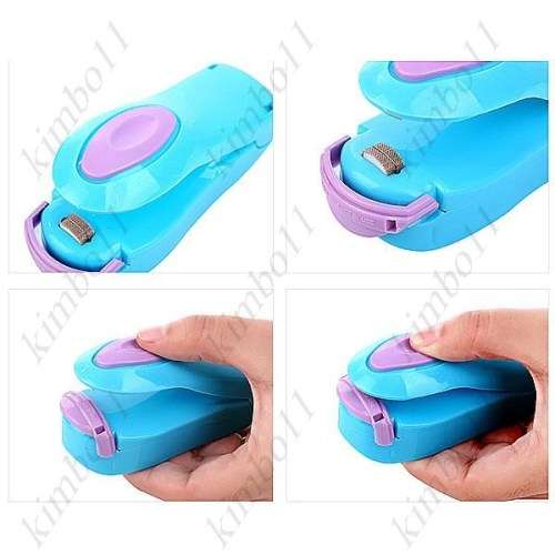 Mini Plastic Bag Heat Sealer Portable Heat Sealing Machine Seal Packing Plastic Bag for Bag Sealing