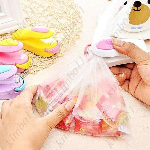 Mini Plastic Bag Heat Sealer Portable Heat Sealing Machine Seal Packing Plastic Bag for Bag Sealing