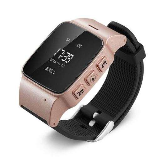 Smart Watch D99 Elderly Smart Watch Phone SOS Anti-lost Gps+Lbs+Wifi Tracking SmartWatch for Old Men