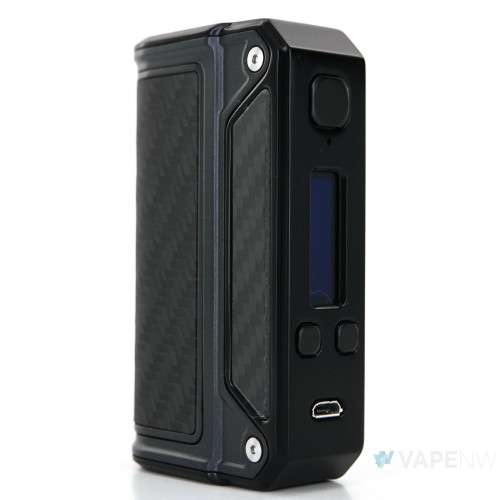 Black Carbon Fiber Lost Vape Therion 166 DNA 250 Box Mod