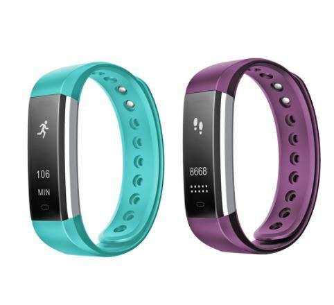 ID115 HR Smart Bracelet Fitness Tracker Heart Rate Monitor Wristband for iPhone and Android