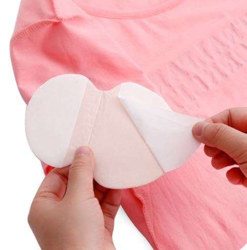 200X ( 100 Pairs ) Summer Deodorants Cotton Pads Underarm Armpit Sweat Pads Disposable Stop Sweat