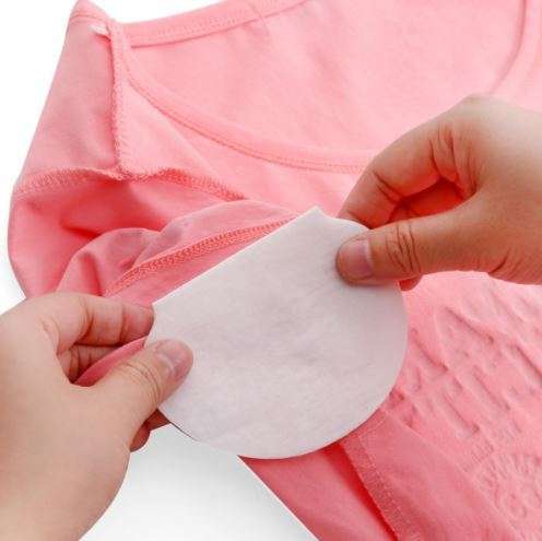 200X ( 100 Pairs ) Summer Deodorants Cotton Pads Underarm Armpit Sweat Pads Disposable Stop Sweat