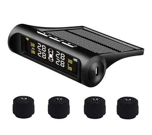 Car TPMS Wireless Tire Pressure Monitor Alarm System