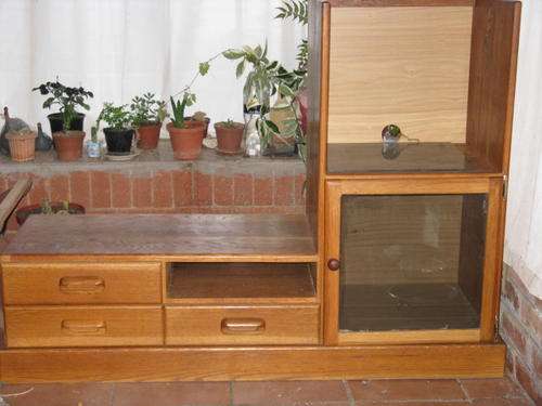Solid Oak Plasma/LCD stand **Redused to go!!**