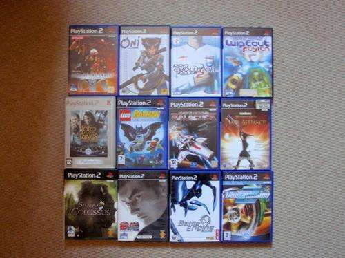 12 Pack of PS2 Games
