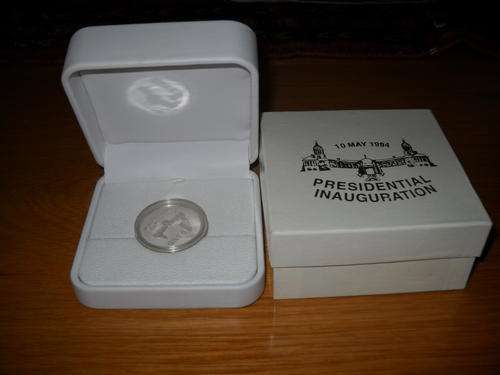 MANDELA R1 PROOF : PRESIDENTIAL INAUGURATION 10 May 1994
