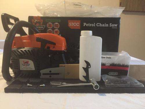 NEVER USED - Fragram 57CC Petrol Chainsaw - MCOP1663