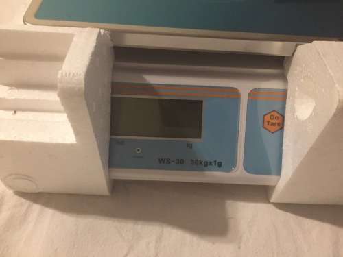 FOOD SCALE - ADAMS WS 30 - NEVER USED - Ideal for both restaurant and domestic applications