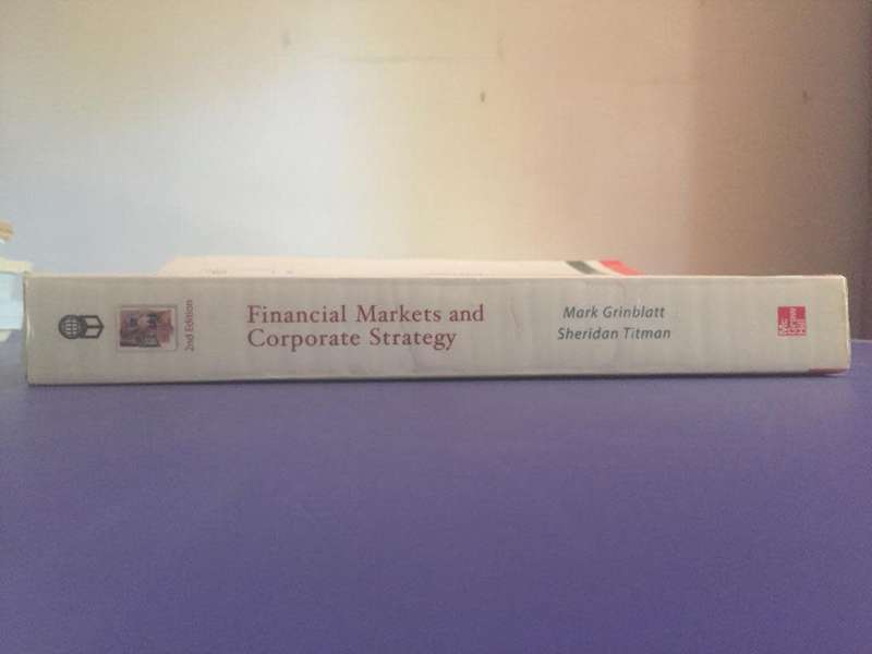 University Textbook: Financial Markets and Corporate Strategy