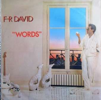 F-R David/ Words/ lp/ vg vg 1982